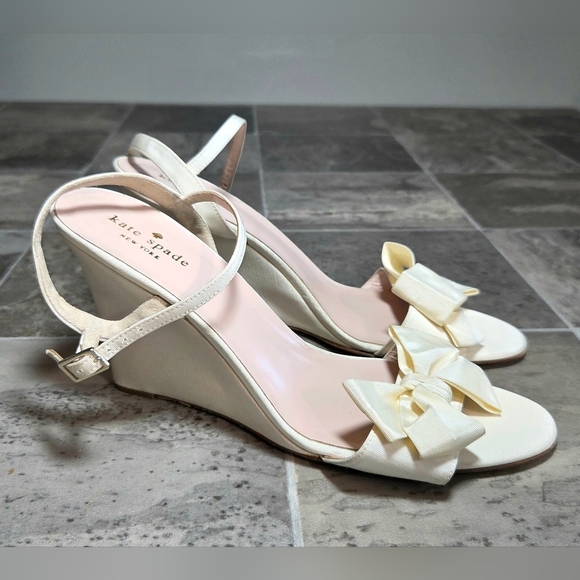 KATE SPADE IBALLA WEDGE SANDALS. - Picture 1 of 9